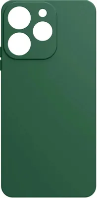 Чехол (клип-кейс) BORASCO Silicone Case, для Realme Note 70, зеленый опал [76061]