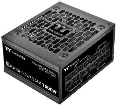 Блок питания Thermaltake Toughpower SFX1000 Gen.5,  1000Вт,  80 PLUS PLATINUM,  90мм, черный, retail [ps-stp-1000fnfape-1]
