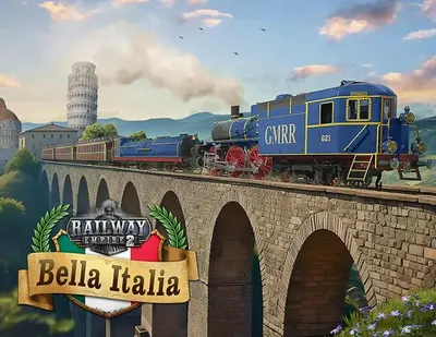 Дополнение к игре KALYPSO MEDIA Railway Empire 2 - Bella Italia, для  ПК,  регион: Россия,СНГ,  русская версия