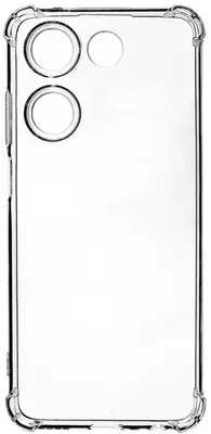 Чехол (клип-кейс) PERO CC02, для Tecno Camon 20 (4G)/20 Pro (4G), противоударный, прозрачный [cc02-tc20-tr]