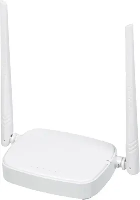 Wi-Fi роутер TENDA N301,  Wi-Fi 4,  N300,  2.4ГГц, 3 LAN,  белый