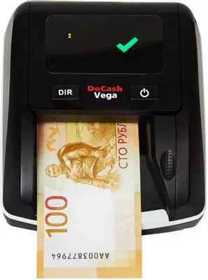 Детектор банкнот DOCASH Vega 13566 автоматический АКБ