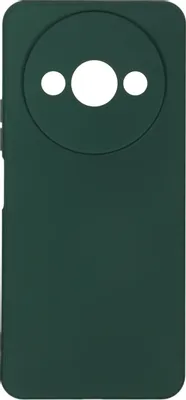 Чехол (клип-кейс) BORASCO Microfiber Case, для Xiaomi Redmi A3/A3X/Poco C61, зеленый опал [73103]