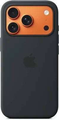 Чехол (клип-кейс) Apple Silicone Case, для Apple iPhone 17 Pro, черный [mgfk4fe/a]