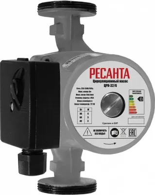 Насос циркуляционный Ресанта ЦРН-32/6,  центробежный, поверхностный, 3000л/ч