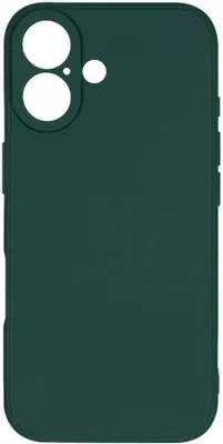 Чехол (клип-кейс) ZIBELINO TPU Matte, для Apple iPhone 16, темно-зеленый [ztmf-apl-16-dgrn]
