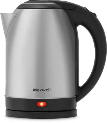 Чайник электрический Maxwell MW-1077, 1.8л, металл/пластик