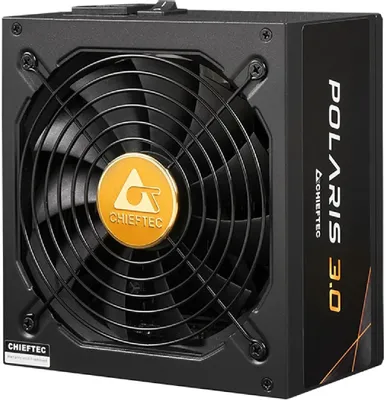 Блок питания CHIEFTEC Polaris PPS-1250FC-A3,  1250Вт,  80 PLUS GOLD,  135мм, черный, retail