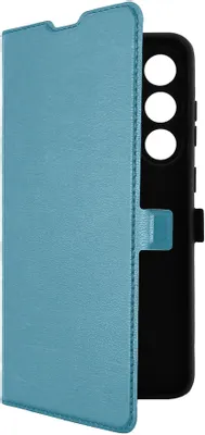 Чехол (флип-кейс) BORASCO Book Case, для Samsung Galaxy S25 FE, голубой [75881]