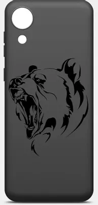 Чехол (клип-кейс) BORASCO ArtWorks, для Samsung Galaxy A03 Core, противоударный, черный/рисунок [51064]