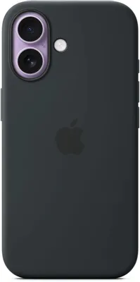 Чехол (клип-кейс) Apple Silicone Case, для Apple iPhone 17, черный [mgf14fe/a]
