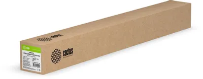 Бумага Cactus CS-PG180-106730, универсальная (с покрытием), 1067мм х 30м, 180г/м2, белый, покрытие глянцевое