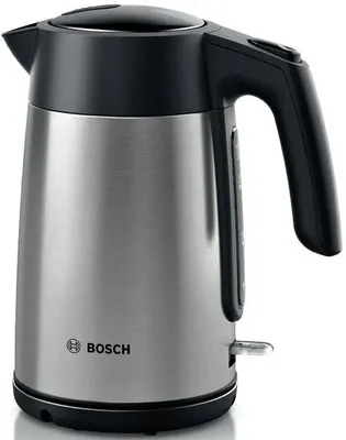 Чайник электрический Bosch TWK7L460, 1.7л, нержавеющая сталь/пластик