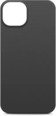 Чехол (клип-кейс) BORASCO Silicone Case, для Apple iPhone 14, черный [70822]