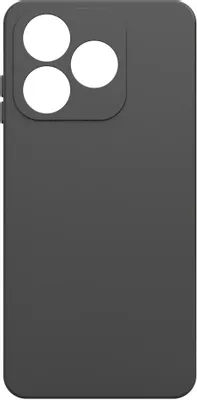 Чехол (клип-кейс) BORASCO Silicone Case, для Honor X5c/X5c Plus, черный [76322]