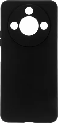 Чехол (клип-кейс) BORASCO Silicone Case, для Honor X9c Smart, черный [74736]
