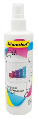 Чистящий спрей Silwerhof 250 мл,  для маркерных досок [671209]
