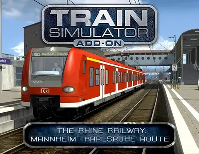 Дополнение к игре DOVETAIL Train Simulator: The Rhine Railway: Mannheim - Kar, для  ПК,  регион: Россия,  английская версия