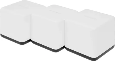 Бесшовный Mesh роутер MERCUSYS Halo H50G,  Wi-Fi 5,  AC1900,  2.4/5ГГц, 3 WAN/LAN, белый, 3 шт. в комплекте [halo h50g(3-pack)]