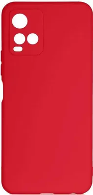 Чехол (клип-кейс) DF vCase-06, для Vivo Y21/Y33s, красный [vcase-06 (red)]