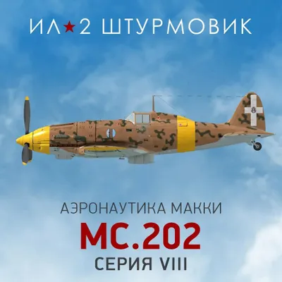 Дополнение к игре 1C GAME STUDIOS Коллекционный самолет: MC.202 Series VIII, для  ПК,  регион: Россия,  RUS (интерфейс и субтитры)