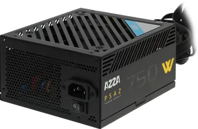 Блок питания AZZA PSAZ-750W,  750Вт,  80 PLUS BRONZE,  120мм, черный, retail