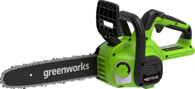 Цепная пила GREENWORKS G40CS30K2,  аккумуляторная,  40В,  2Ач,  с одним аккумулятором [2007807ua]
