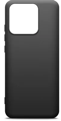 Чехол (клип-кейс) BORASCO Silicone Case, для Xiaomi Redmi 10C, черный [70385]