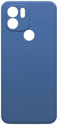 Чехол (клип-кейс) BORASCO Microfiber Case, для Xiaomi Poco C51, синий [72202]