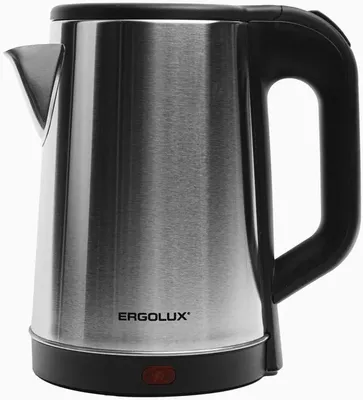 Чайник электрический ERGOLUX ELX-KS08-C72, 1.8л, металл/пластик