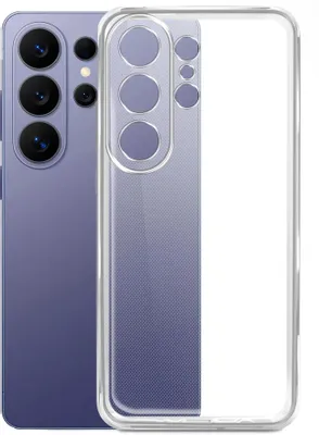 Чехол (клип-кейс) BORASCO Silicone Case, для Samsung Galaxy S26 Ultra, прозрачный [76284]