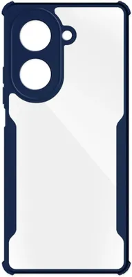 Чехол (клип-кейс) BORASCO Sky Case, для Xiaomi Redmi A5/Poco C71, синий/прозрачный [75142]