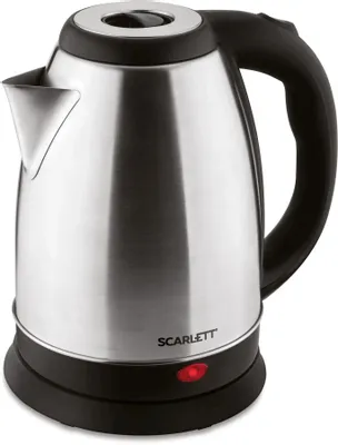 Чайник электрический Scarlett SC-EK21S51, 1.8л, металл/пластик