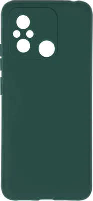 Чехол (клип-кейс) BORASCO Silicone Case, для Xiaomi Poco C55, зеленый опал [71952]