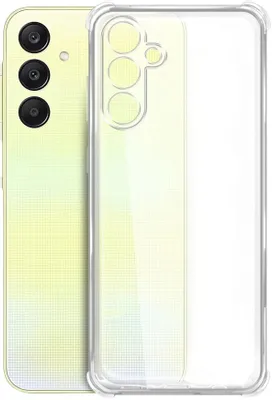 Чехол (клип-кейс) BORASCO Bumper Case, для Samsung Galaxy A25, противоударный, прозрачный [72882]