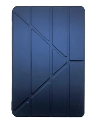 Чехол для планшета Deppa Wallet Onzo, для  Samsung Galaxy Tab S7+ Lite, синий [84094]