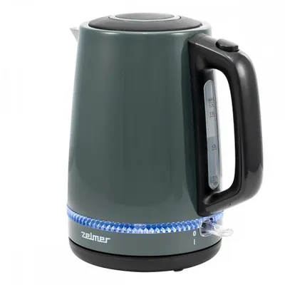 Чайник электрический Zelmer ZCK7921G, 1.7л, металл/пластик