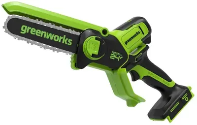 Цепная пила GREENWORKS GD24CSMNX,  аккумуляторная,  24В,  2Ач,  с одним аккумулятором [2008707ua]