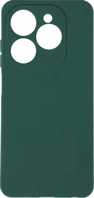 Чехол (клип-кейс) BORASCO Microfiber Case, для Tecno Spark 20/20C/Go 2024/Pop 8, зеленый опал [72676]