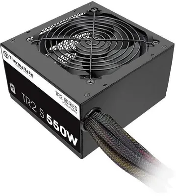 Блок питания Thermaltake TR2 S V2,  550Вт,  80 PLUS WHITE,  120мм, черный, retail [ps-trs-0550nnsawe-2]