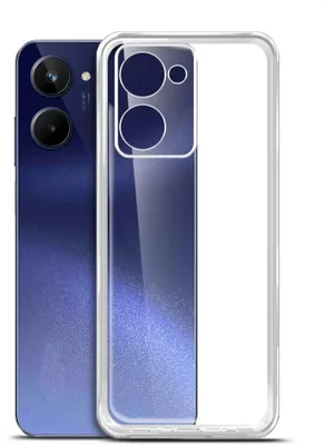 Чехол (клип-кейс) BORASCO Silicone Case, для Realme 10 4G, прозрачный [71180]