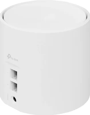 Бесшовный Mesh роутер TP-LINK Deco X10,  Wi-Fi 6,  AX1500,  2.4/5ГГц, 2 WAN/LAN, белый [deco x10(1-pack)]
