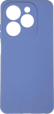 Чехол (клип-кейс) BORASCO Silicone Case, для Infinix Hot 40i/Smart 8/8 Plus/8 Pro, лавандовый [72662]