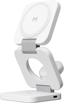 Беспроводное зарядное устройство MAGSSORY WCH013,  USB-C, 22Вт, 3A, белый [wch013white]