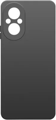 Чехол (клип-кейс) BORASCO Microfiber Case, для Realme C67 4G, черный [73172]