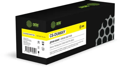 Блок фотобарабана Cactus CS-DU6600Y 604K77585 желтый цв:60000стр. для Xerox VersaLink C400/405/Phaser 6600/6605