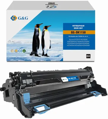 Блок фотобарабана G&G GG-DK1150 DK-1150 черный ч/б:100000стр. для ECOSYS M2135DN/M2635DN/M2735DW/P2235DN/P2235DW/P2040DN/P2040DW/M2040DN/M2540DN/M2640IDW