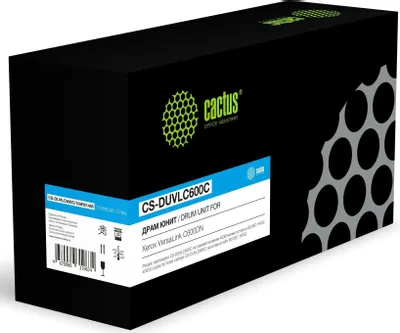 Блок фотобарабана Cactus CS-DUVLC600C 108R01485 голубой цв:40000стр. для VersaLink C600DN