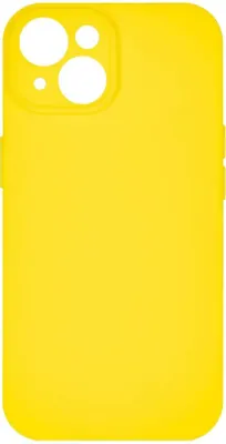 Чехол (клип-кейс) ZIBELINO Soft Matte, для Apple iPhone 15, желтый [zsmf-apl-15-yel]