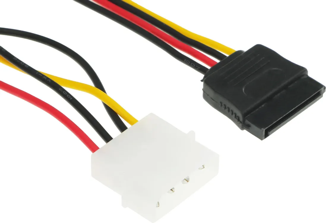 Кабель питания NingBo TL-ATA,  Molex 8980 -  SATA